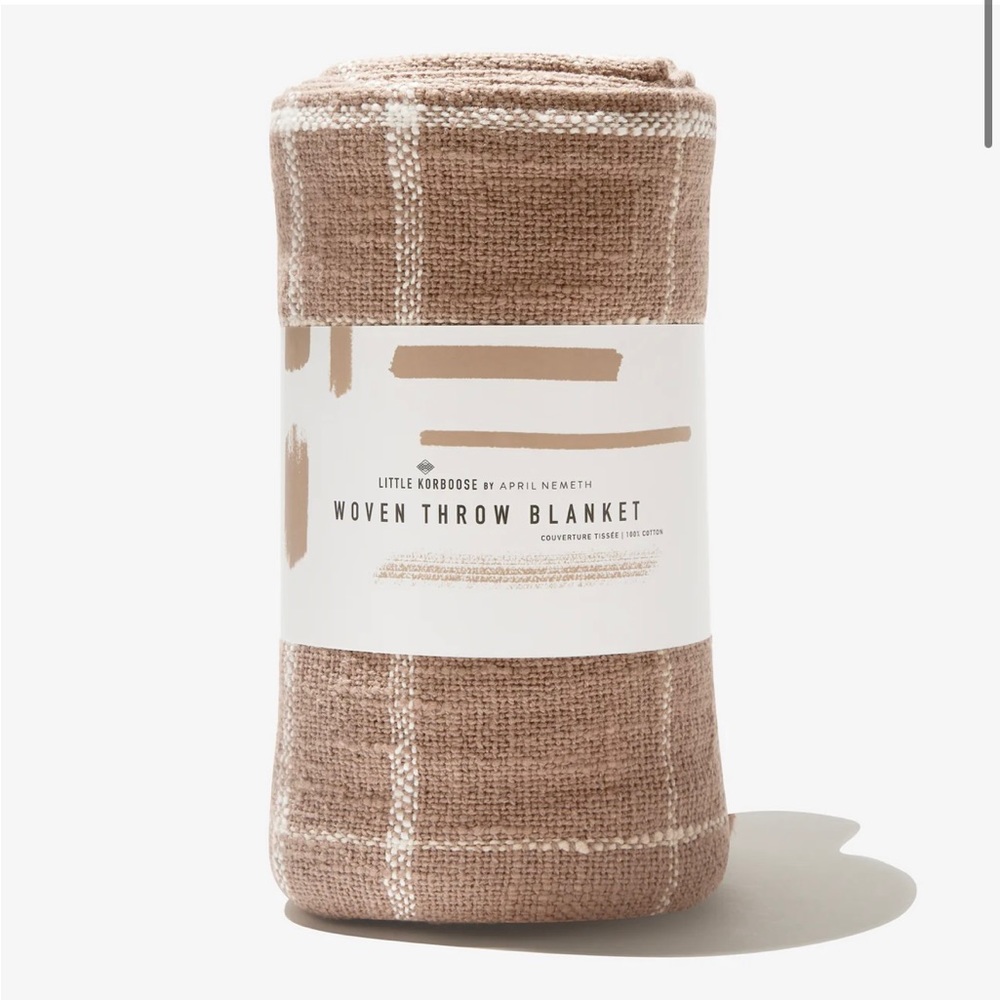 Little Korboose By April Nemeth Woven Throw Blanket